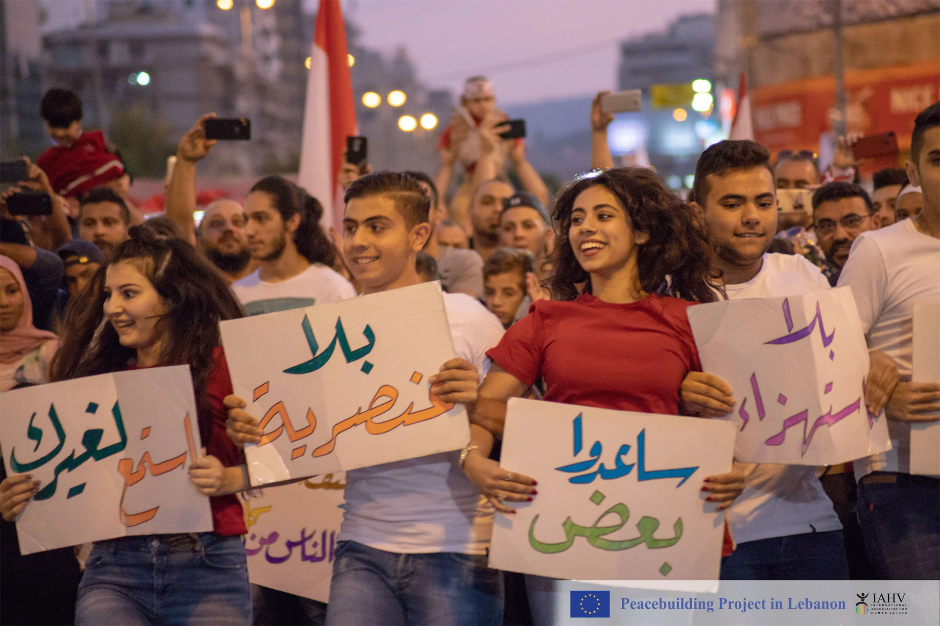 Lebanon peacebuilding session